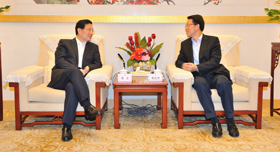 張曉明會(huì)見江西省委書記強(qiáng)衛(wèi)
