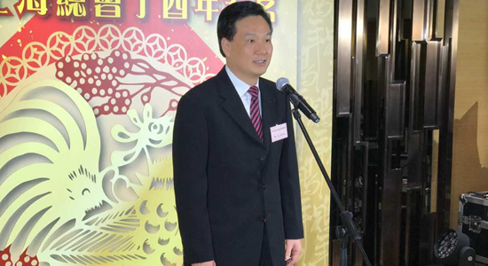 林武出席上海總會(huì)新春團(tuán)拜會(huì)