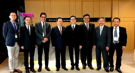 譚鐵牛訪問(wèn)特區(qū)政府發(fā)展局