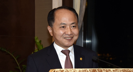 王志民向立法會(huì)建制派議員宣講十九大精神