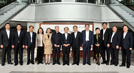 王志民會(huì)見朱小丹等有關(guān)部門和省市領(lǐng)導(dǎo)