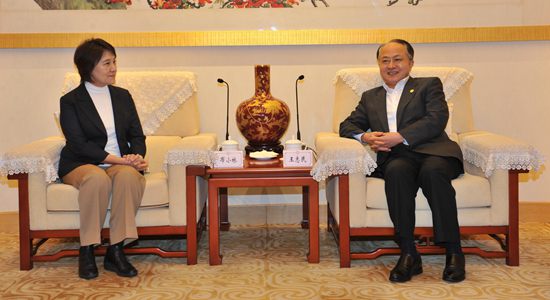 王志民會(huì)見內(nèi)蒙古自治區(qū)主席布小林