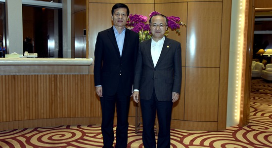 王志民會(huì)見中國(guó)社會(huì)科學(xué)院院長(zhǎng)謝伏瞻