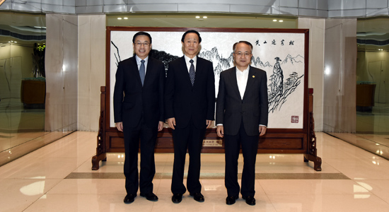 王志民會(huì)見十二屆全國(guó)政協(xié)副主席王家瑞