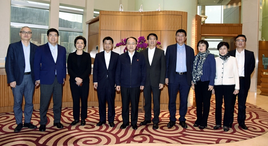 王志民會(huì)見中金公司首席執(zhí)行官畢明建