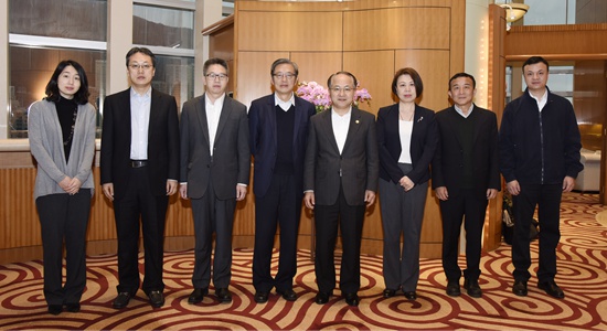王志民會(huì)見中國(guó)投資有限公司總經(jīng)理屠光紹