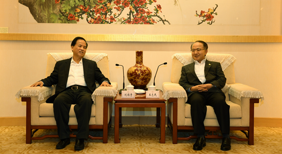 王志民會(huì)見海南省委書記劉賜貴