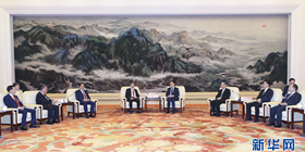 韓正會(huì)見香港福建社團(tuán)聯(lián)會(huì)訪京團(tuán)