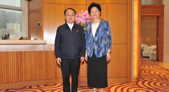 王志民會(huì)見國(guó)務(wù)院副秘書長(zhǎng)、國(guó)家信訪局局長(zhǎng)舒曉琴一行