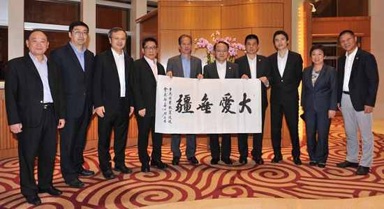 王志民會(huì)見香港各界扶貧促進(jìn)會(huì)譚錦球一行